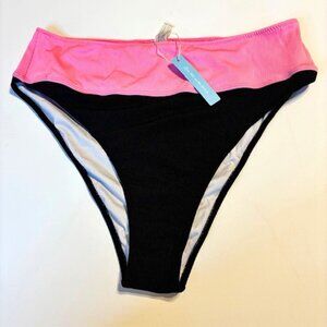 CupShe - Live Life on the Beach Hi-Wasted Swim Suit Bottoms - Size XXL